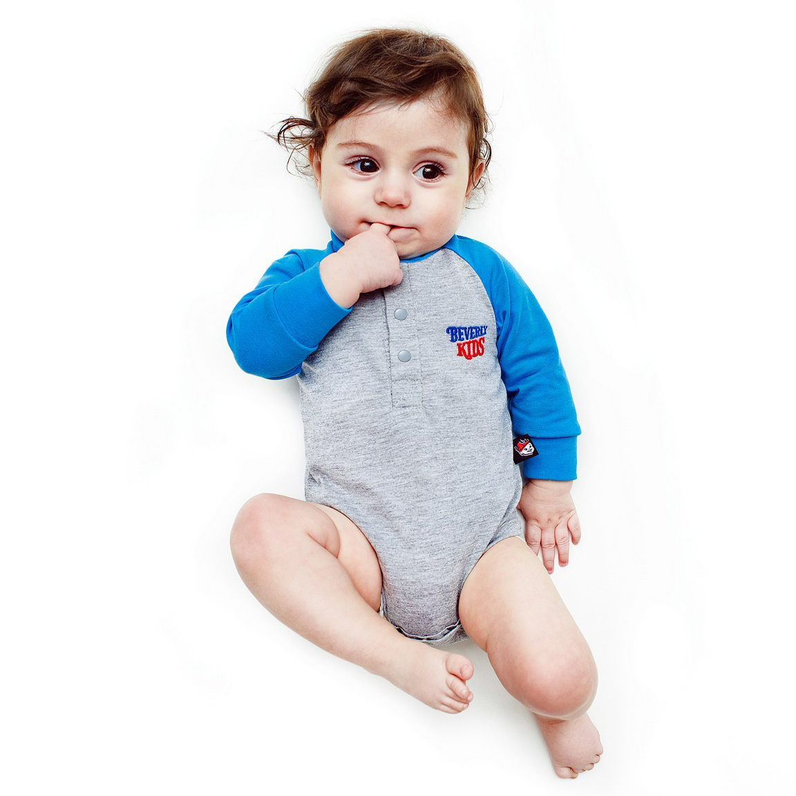 

Боди для детей Beverly kids orgB03 голубой 74, orgB03
