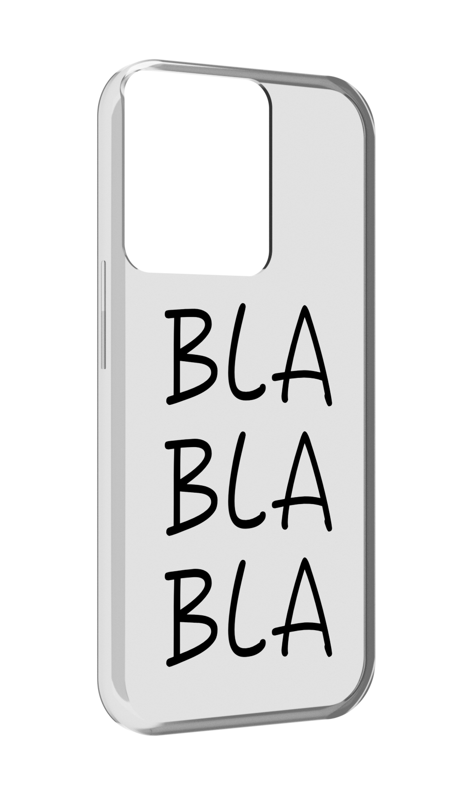 

Чехол MyPads Bla-Bla для OPPO Reno 8, Прозрачный, Tocco