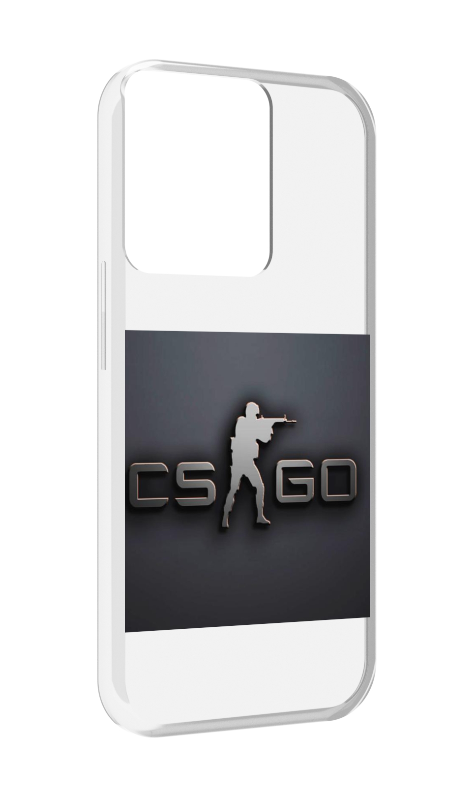 

Чехол MyPads CS go логотип мужской для OPPO Reno 8, Прозрачный, Tocco