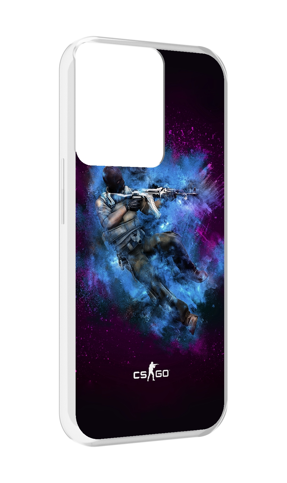 

Чехол MyPads CS-go-террорист для OPPO Reno 8, Прозрачный, Tocco