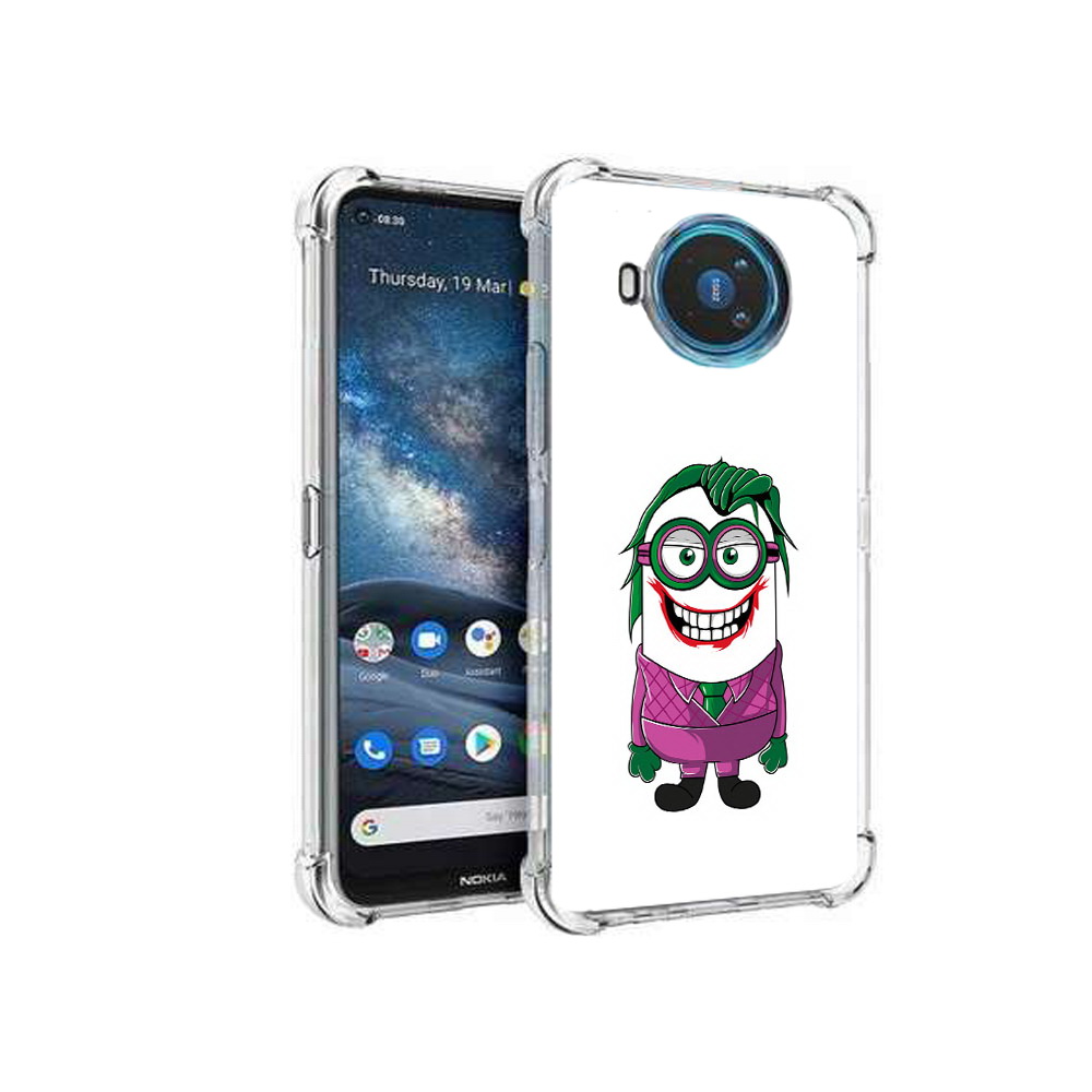 

Чехол MyPads Tocco для Nokia X100 джокер миньон (PT227057.109.322), Прозрачный, Tocco