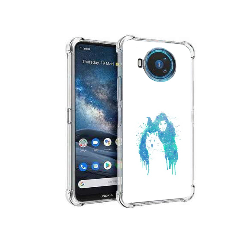 

Чехол MyPads Tocco для Nokia X100 джон сноу (PT227057.109.323), Прозрачный, Tocco