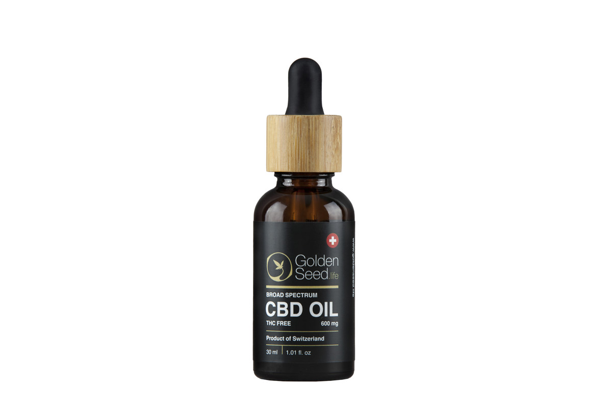 фото Масло cbd oil "широкий спектр 2%. 600 мг" goldenseed.life 30 мл