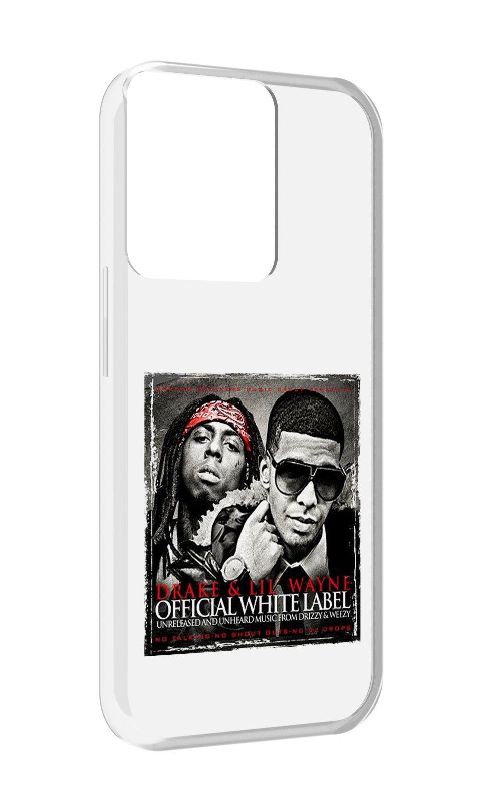 

Чехол MyPads Drake - Official White Label для OPPO Reno 8, Прозрачный, Tocco