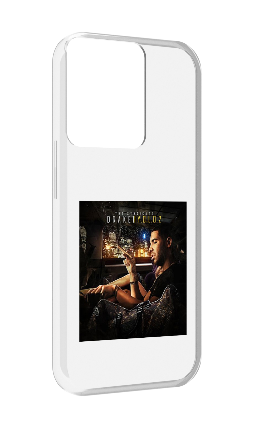 

Чехол MyPads Drake - You Only Live Once 2 для OPPO Reno 8, Прозрачный, Tocco