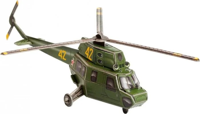 Купить Сборная модель Умная Бумага Вертолет Ми-2 УмБум443,