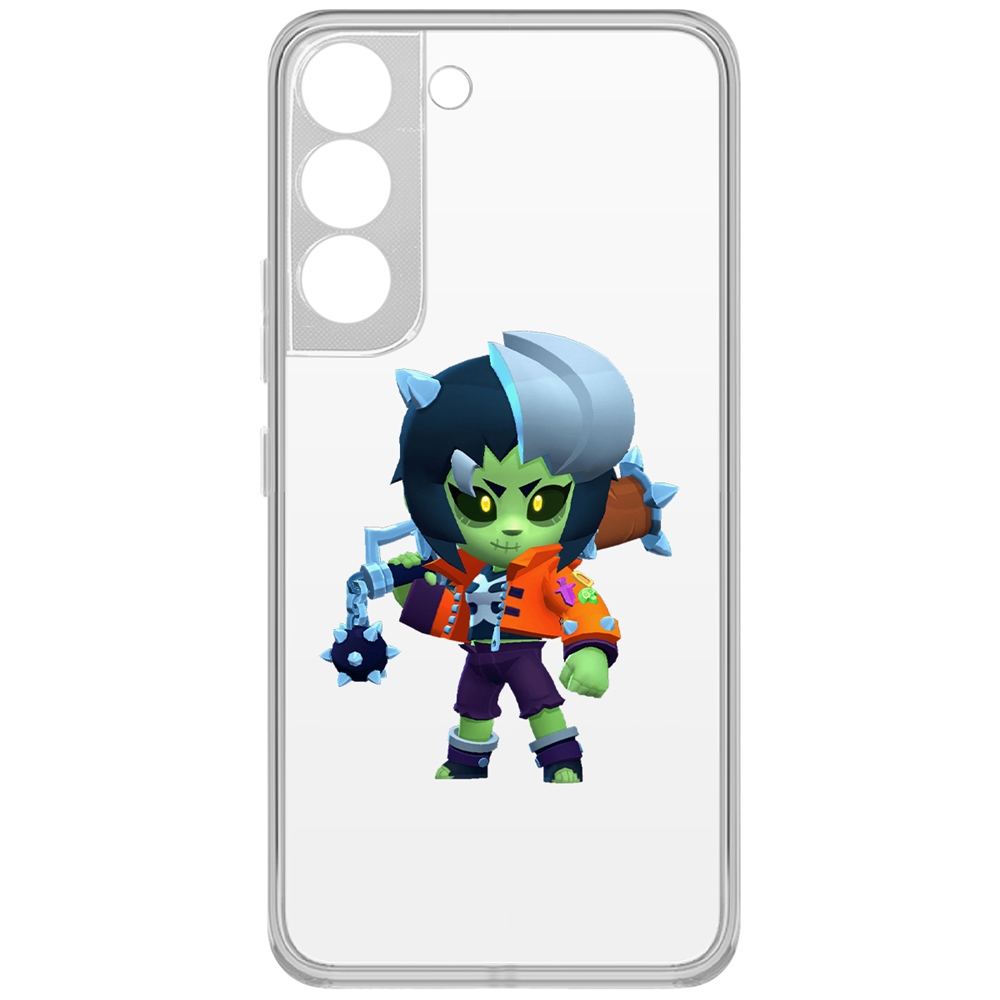 Чехол-накладка Brawl Stars-ЗомБиби для Samsung Galaxy S22