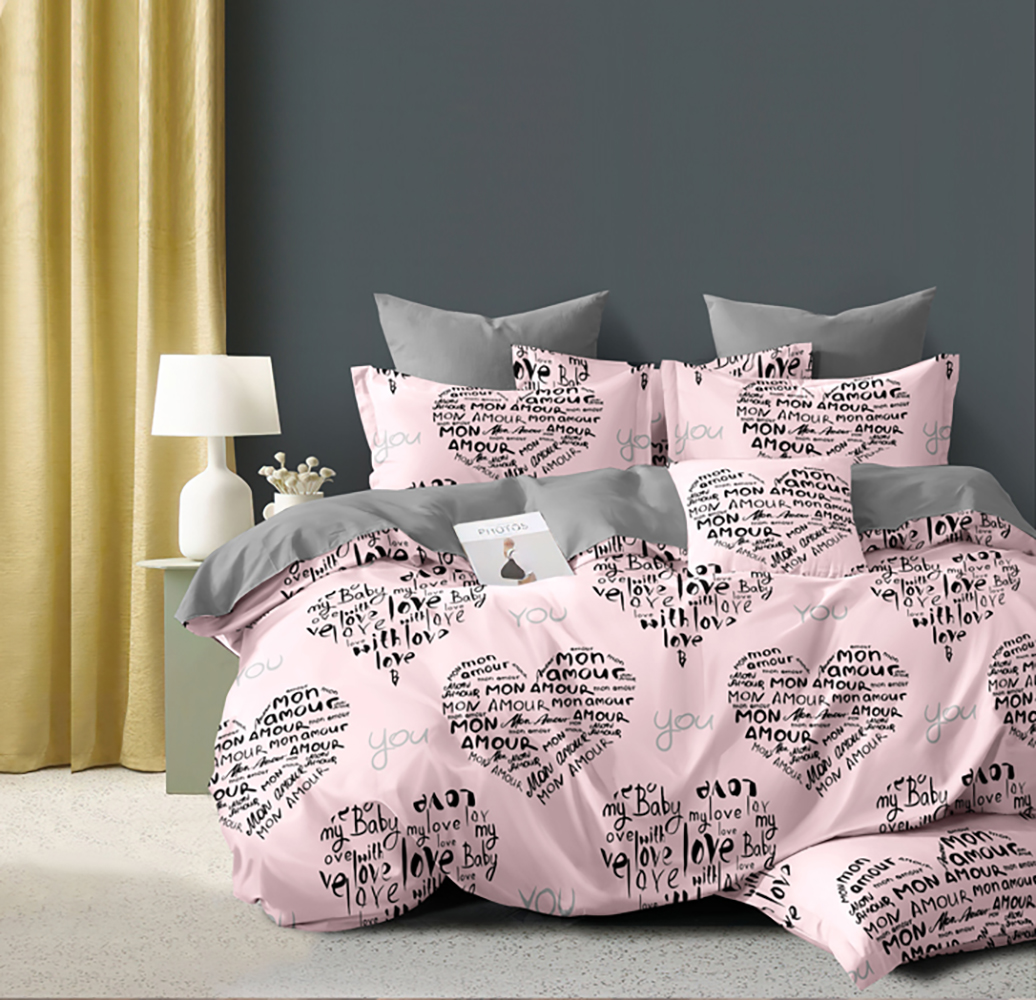 

Постельное белье Mercury Home Сердечки 29 2 сп поплин 2 наволочки 50x70, Сердечки 29