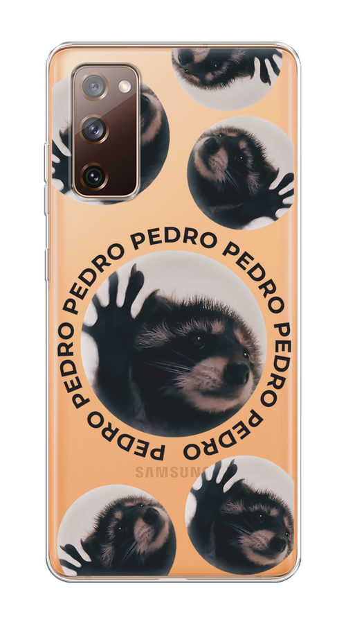 

Чехол на Samsung Galaxy S20 FE "Pedro енот", Черный;бежевый;прозрачный, 2101350-1