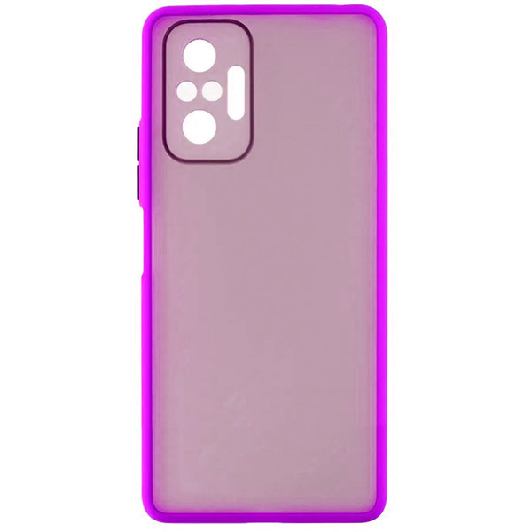

Чехол накладка для Xiaomi Redmi Note 10 Pro Plastic Matte Сиреневый, для Xiaomi Redmi Note 10 Pro Plastic Matte Сиреневый