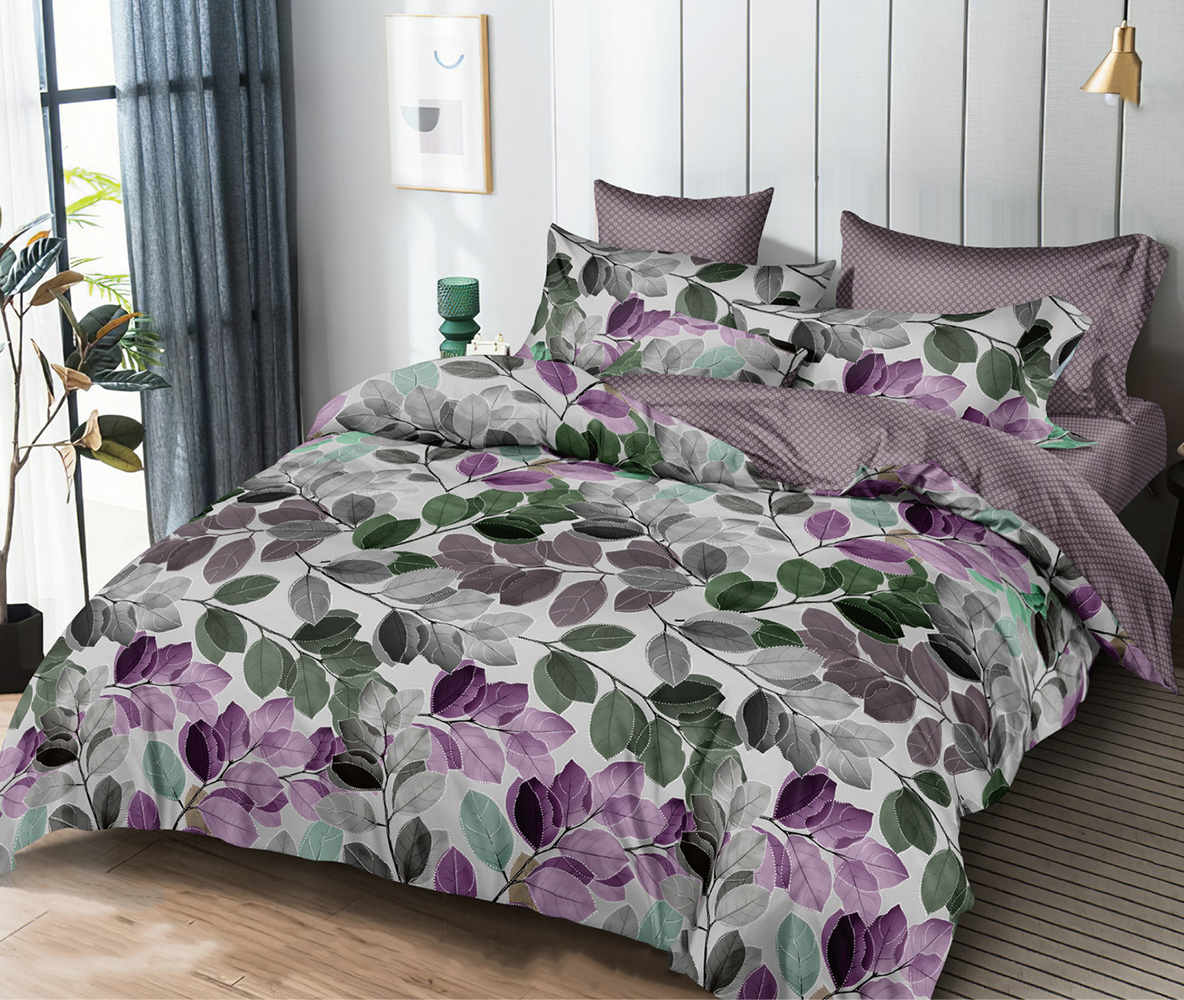 

Постельное белье на резинке Mercury Home Тоскана евро макси поплин 2 наволочки 70x70, Тоскана