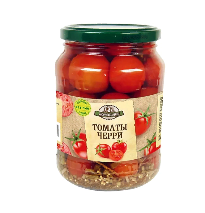 

Томаты черри Домашние заготовки 680г/8, (2шт.)