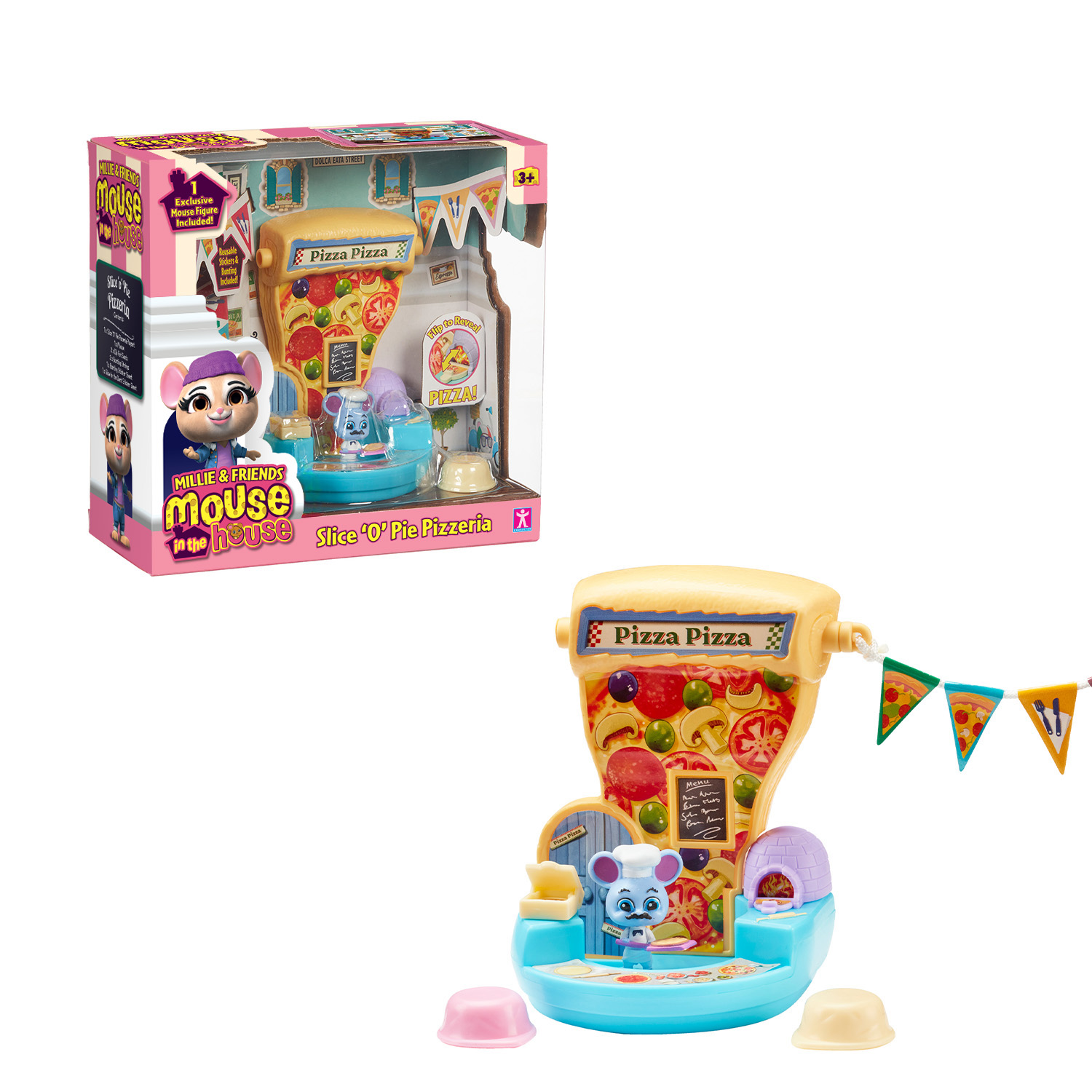 Игровой набор Мышкин Дом Пиццерия Маусвилль tooky toy игровой набор пиццерия