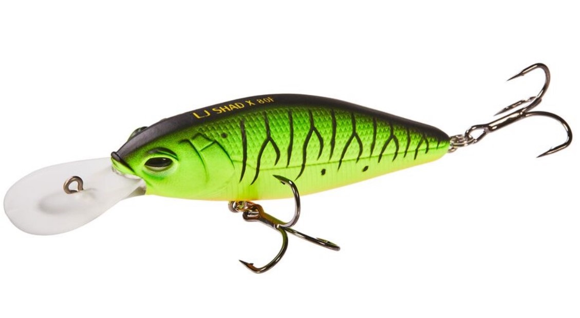 

Воблер плавающий LJ ORIGINAL SHAD-X F 08.00/008, Зеленый;черный, Original Shad-X F
