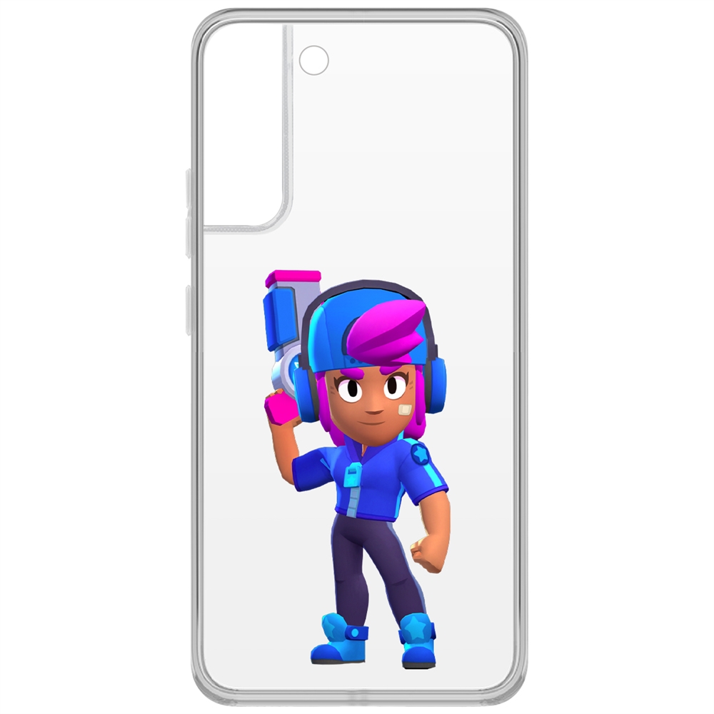 

Чехол-накладка Brawl Stars-Звёздная Шелли для Samsung Galaxy S22+