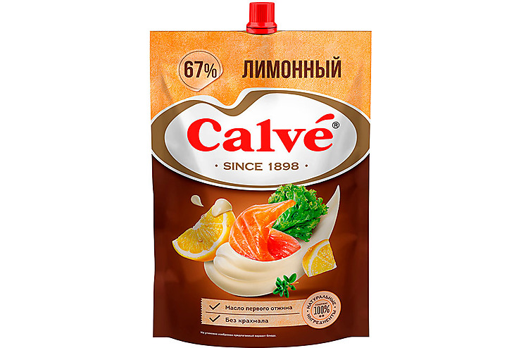 «Calve», майонез «Лимонный» 67%, 700 г