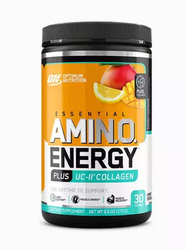 Комплекс аминокислот Optimum Essential Amino Energy Plus UC 270 гр, Лимонад из Манго