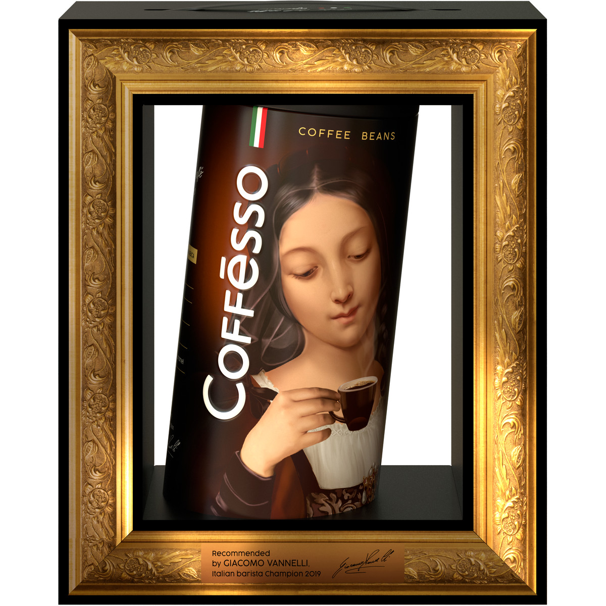

Кофе зерновой Coffesso "Colombia Single Origin Limited Art Collection", 200 г