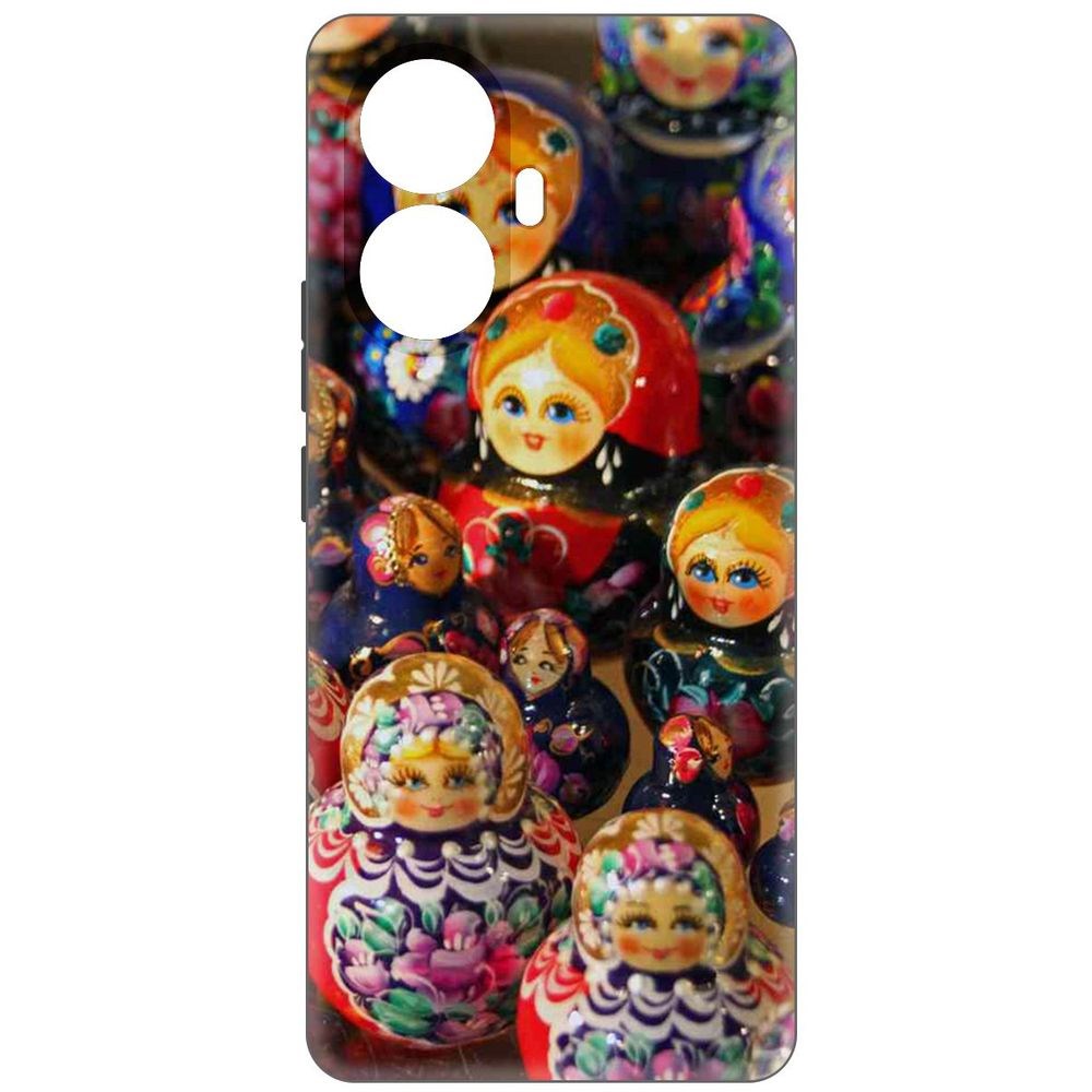 Чехол-накладка Софт Матрешка для Realme 10 Pro+