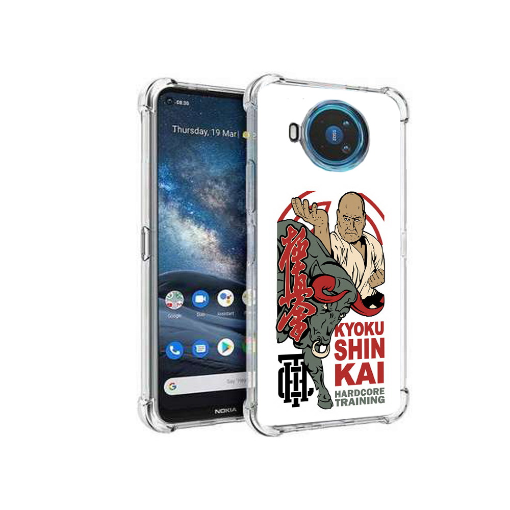 

Чехол MyPads Tocco для Nokia X100 единоборства рисунок (PT227057.109.343), Прозрачный, Tocco