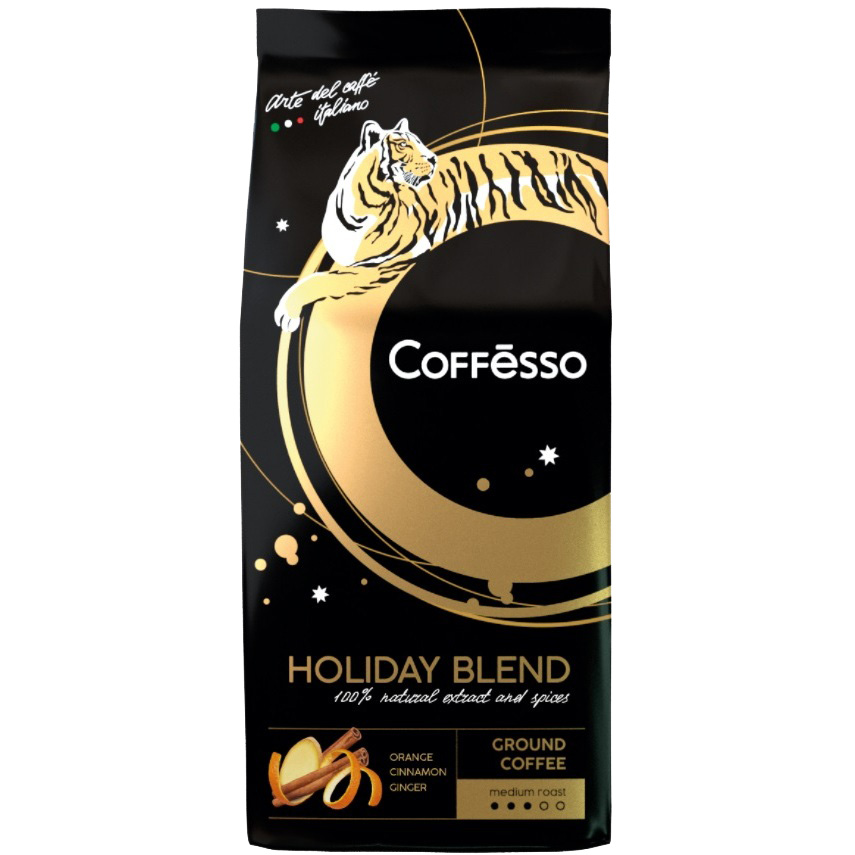 

Кофе молотый Coffesso "Holiday Blend", 200 г