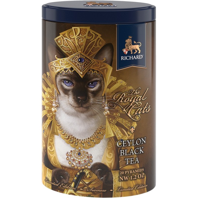 

Чай черный Richard "Royal Cats Siamese", 20 пирамидок