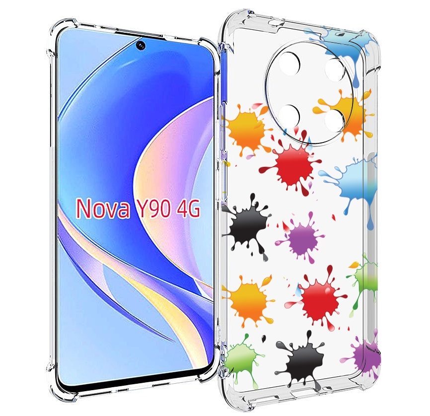 

Чехол MyPads кляксы для Huawei Nova Y90 (CTR-LX1) / Enjoy 50 Pro, Tocco