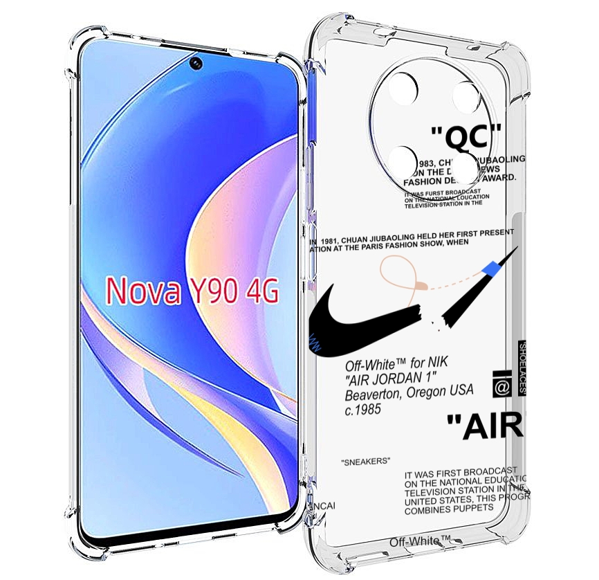 

Чехол MyPads коллаборация-найк для Huawei Nova Y90 (CTR-LX1) / Enjoy 50 Pro, Tocco