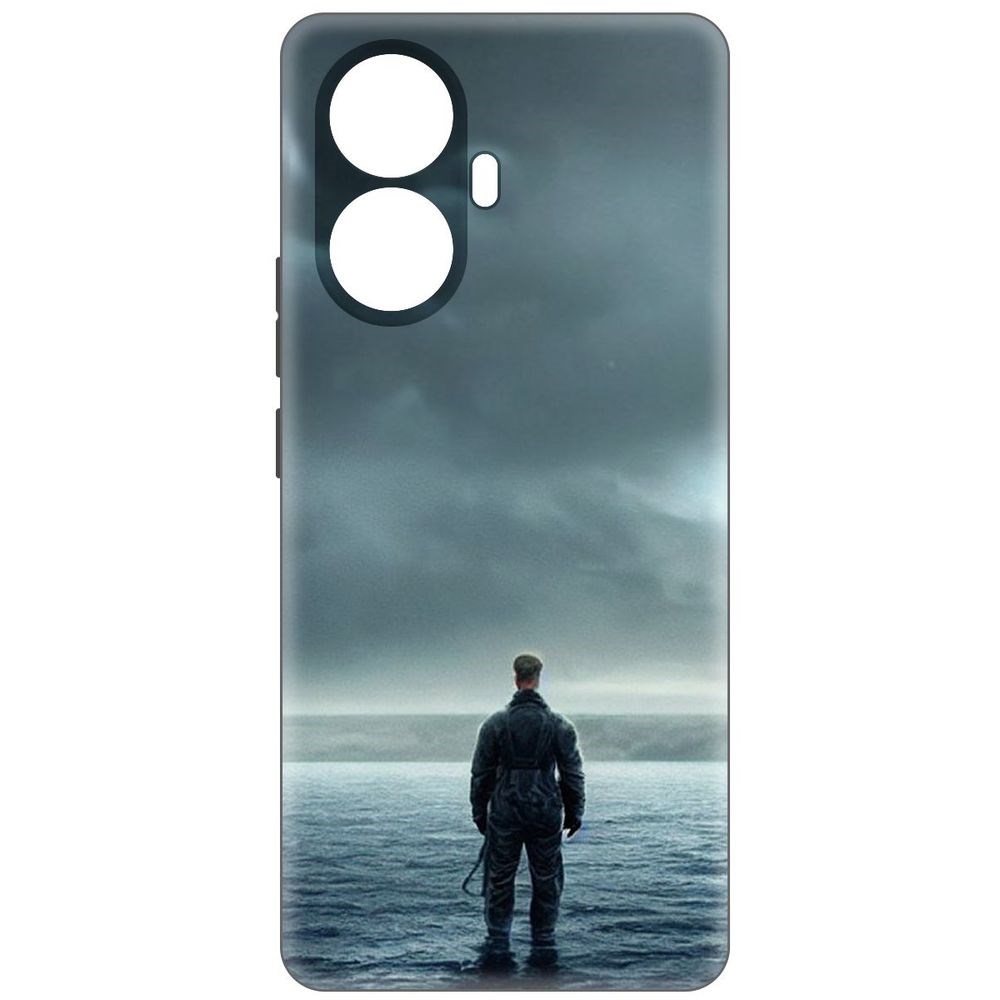 

Чехол-накладка Софт Наблюдатель для Realme 10 Pro+, Черный