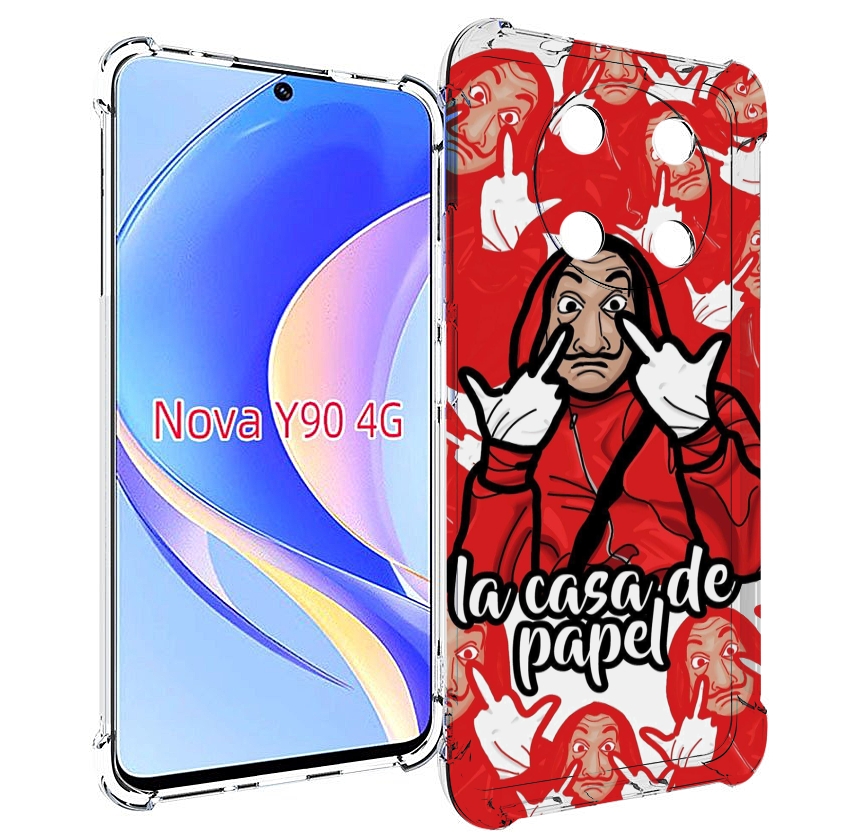 

Чехол MyPads комикс-бумажный-дом для Huawei Nova Y90 (CTR-LX1) / Enjoy 50 Pro, Tocco