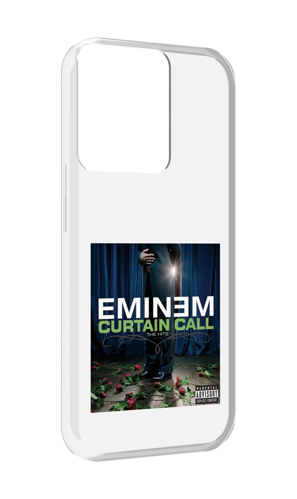 

Чехол MyPads Eminem CURTAIN CALL, THE HITS для OPPO Reno 8, Прозрачный, Tocco