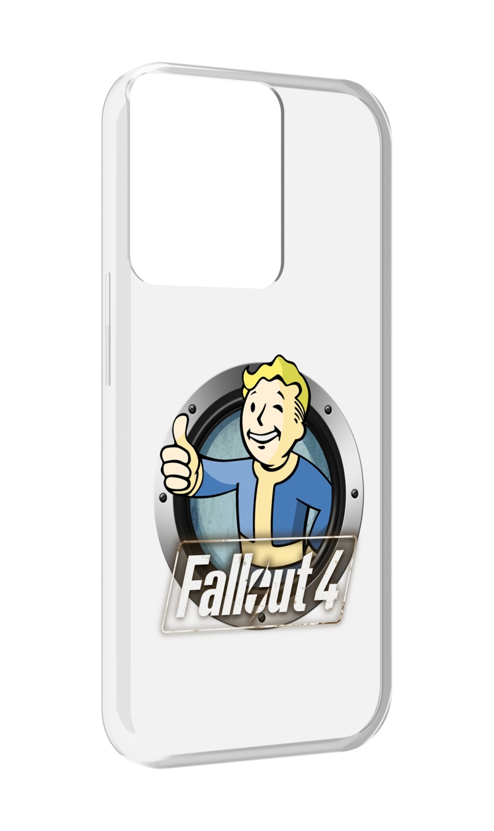 

Чехол MyPads Fallout-4 для OPPO Reno 8, Прозрачный, Tocco