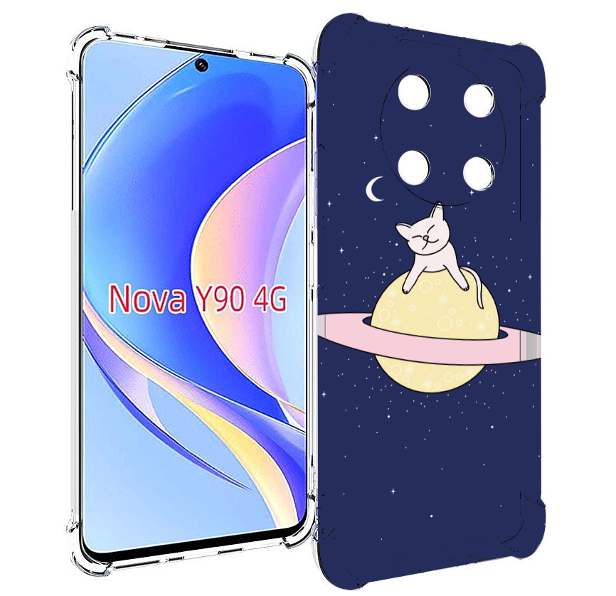

Чехол MyPads котик на планете для Huawei Nova Y90 (CTR-LX1) / Enjoy 50 Pro, Tocco