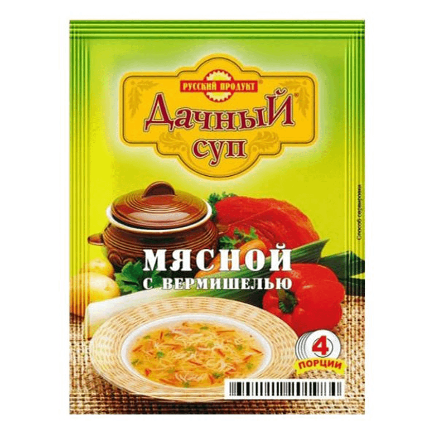 Суп Русский продукт Дачный мясной с вермишелью 60 г