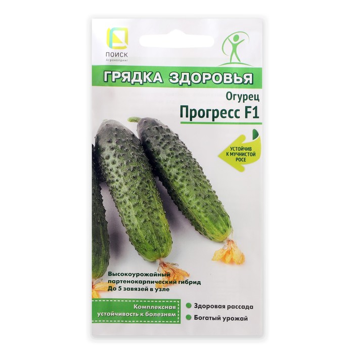 

Семена огурец Прогресс F1 Поиск 9482801-2p 2 уп.