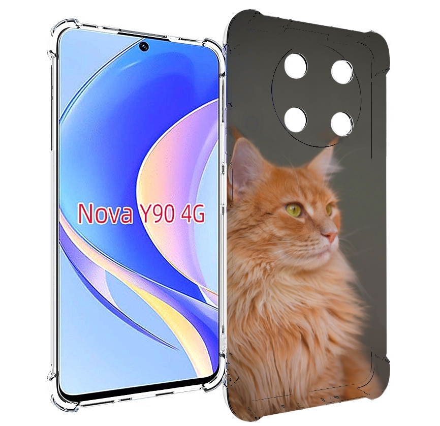 

Чехол MyPads кошка меин кун 1 для Huawei Nova Y90 (CTR-LX1) / Enjoy 50 Pro, Tocco