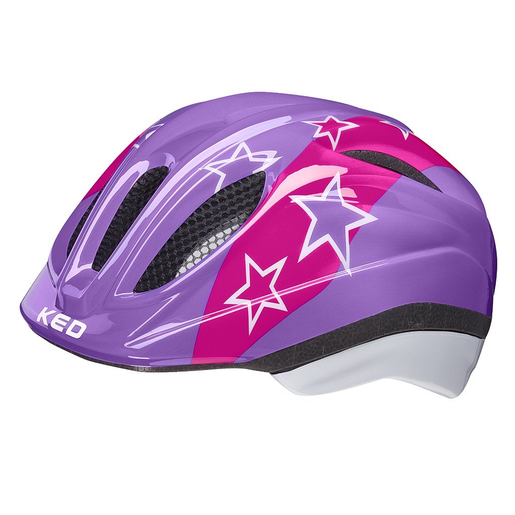 Детский шлем KED Meggy Lilac Stars S