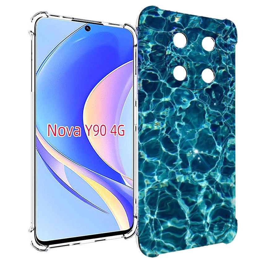 

Чехол MyPads красивая голубая вода для Huawei Nova Y90 (CTR-LX1) / Enjoy 50 Pro, Tocco
