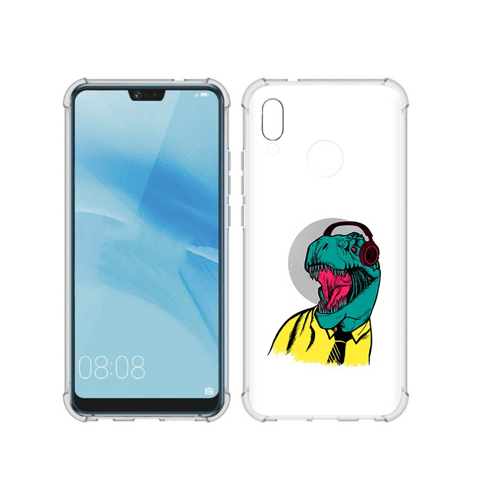 Чехол MyPads Tocco для Huawei P20 Lite дино (PT130405.51.326)