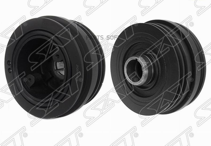 Шкив коленвала toyota land cruiser 1hdfte 98-07 SAT ST1340817030