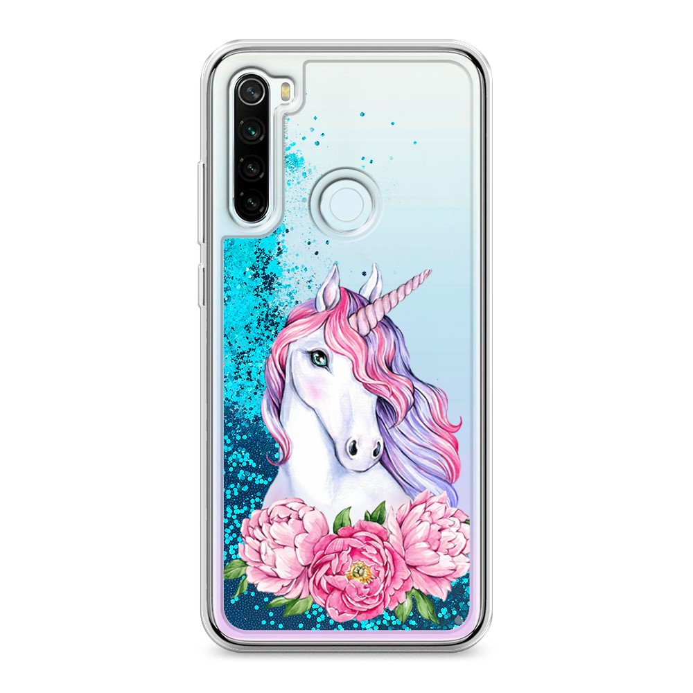 

Чехол Awog на Xiaomi Redmi Note 8T "Единорог с пионами", Разноцветный, 37493-1