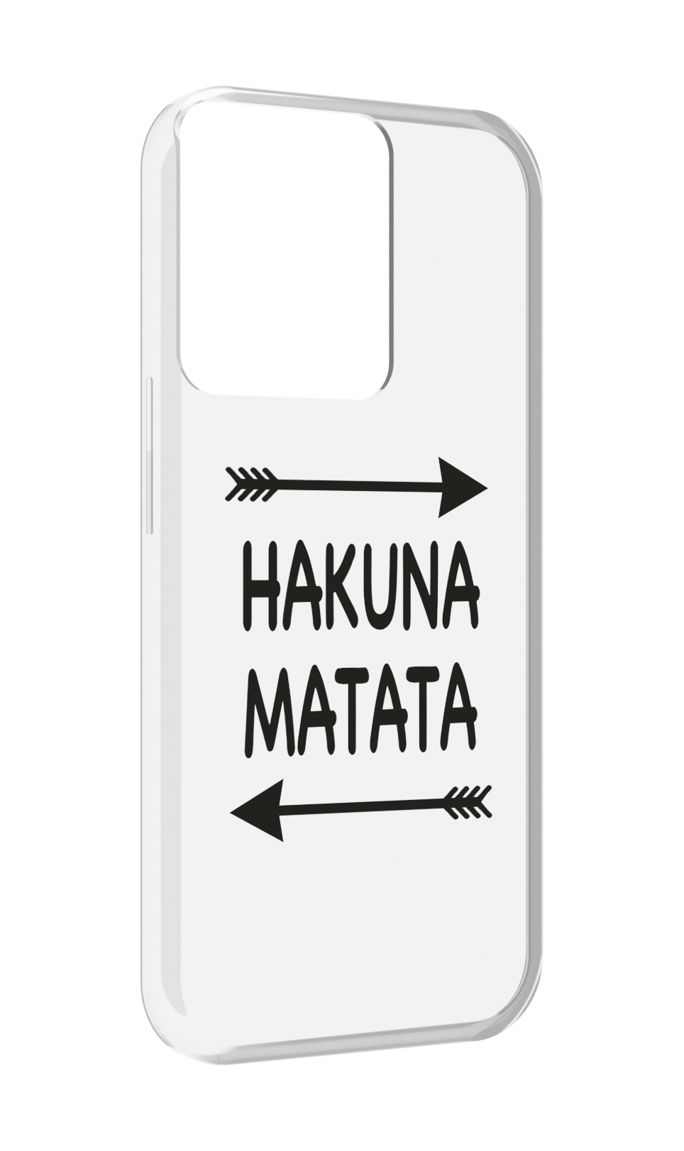 

Чехол MyPads Hakuna-Matata для OPPO Reno 8, Прозрачный, Tocco