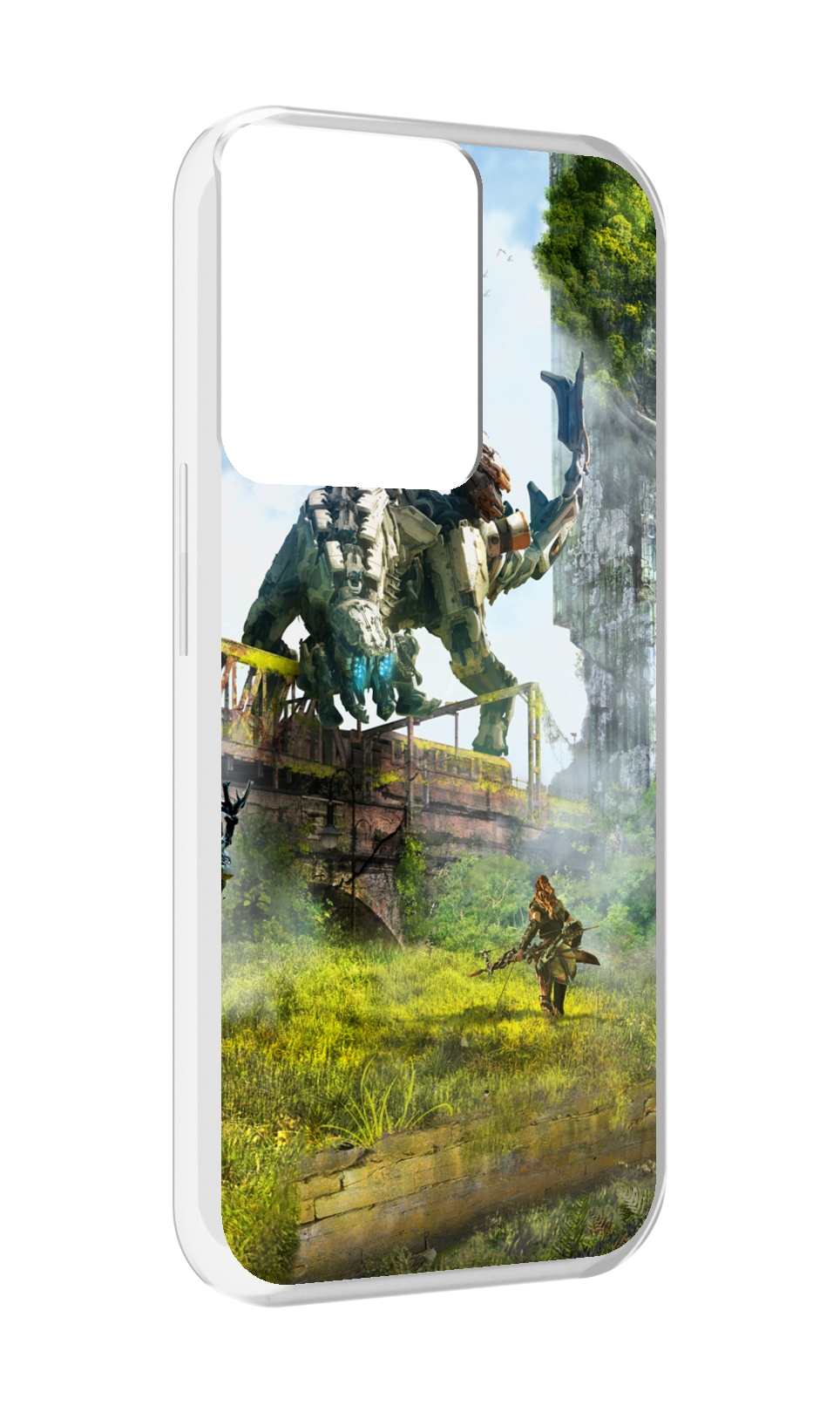 

Чехол MyPads Horizon Zero Dawn для OPPO Reno 8, Прозрачный, Tocco
