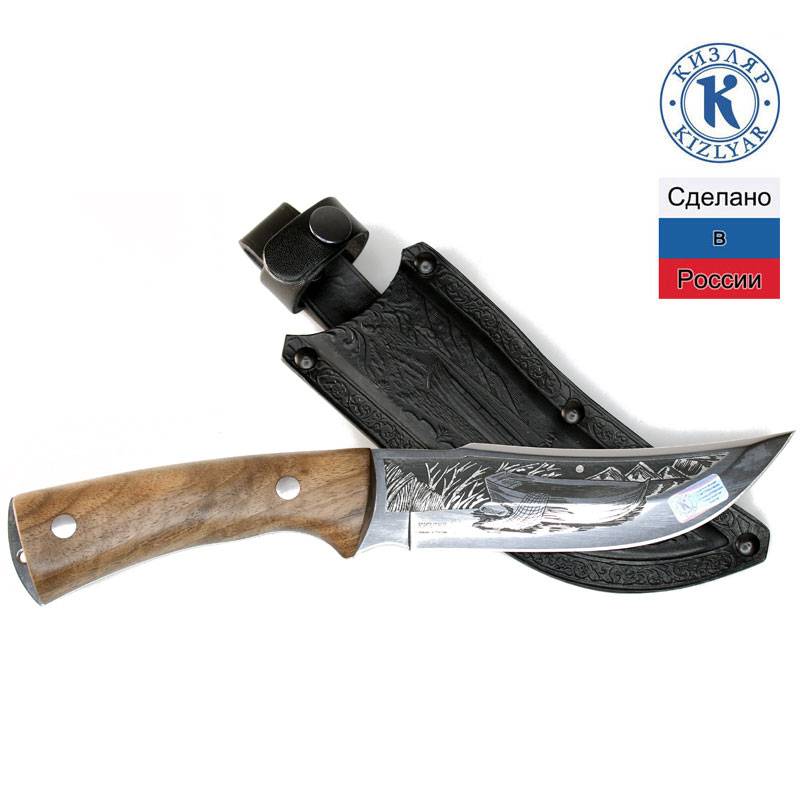 

Туристический нож Рыбак из стали AUS-8, Серебристый, d08605021kizlar-aus8