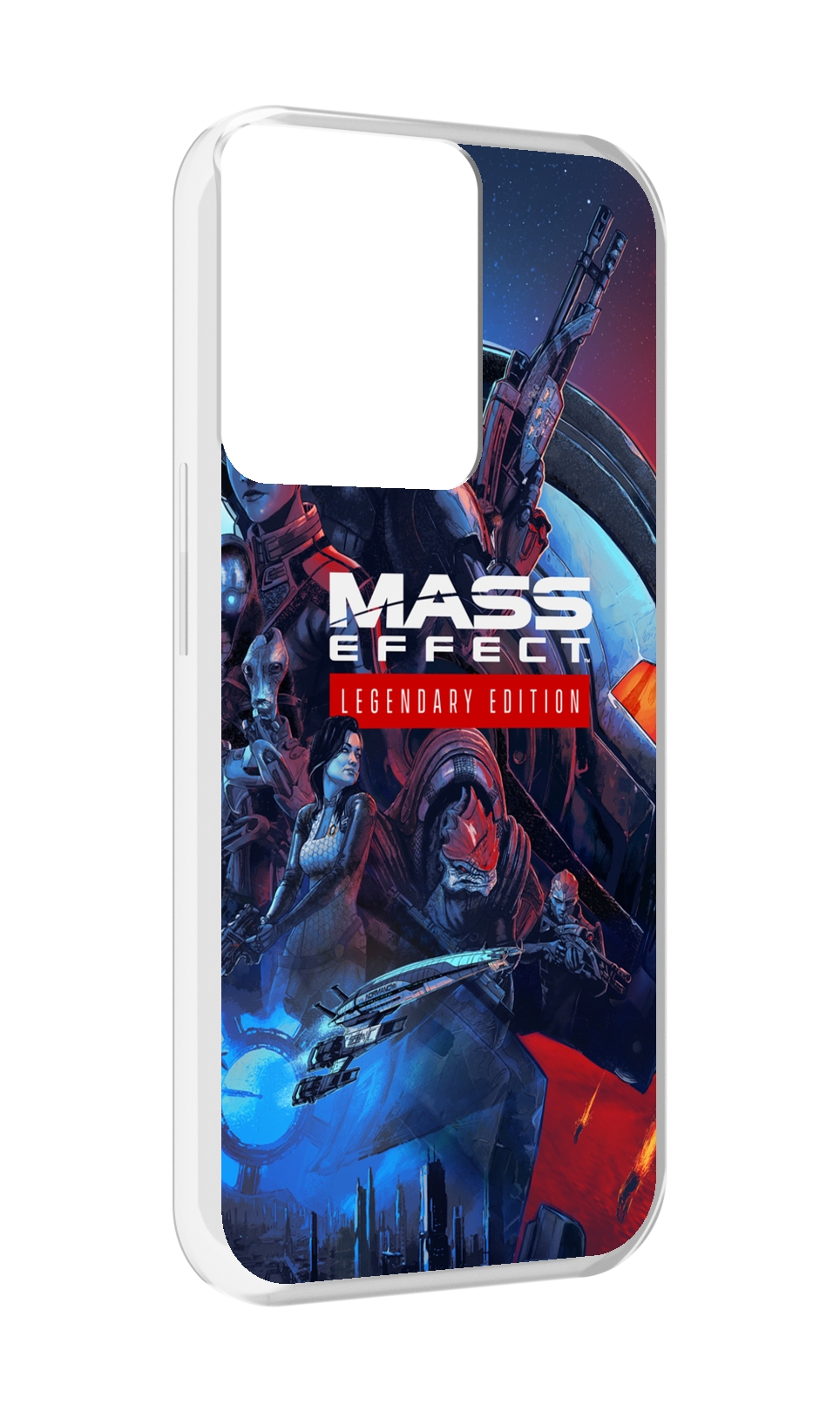 

Чехол MyPads Mass Effect Legendary Edition для OPPO Reno 8, Прозрачный, Tocco