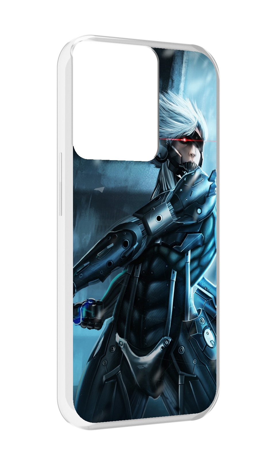 

Чехол MyPads Metal Gear Rising Revengeance для OPPO Reno 8, Прозрачный, Tocco