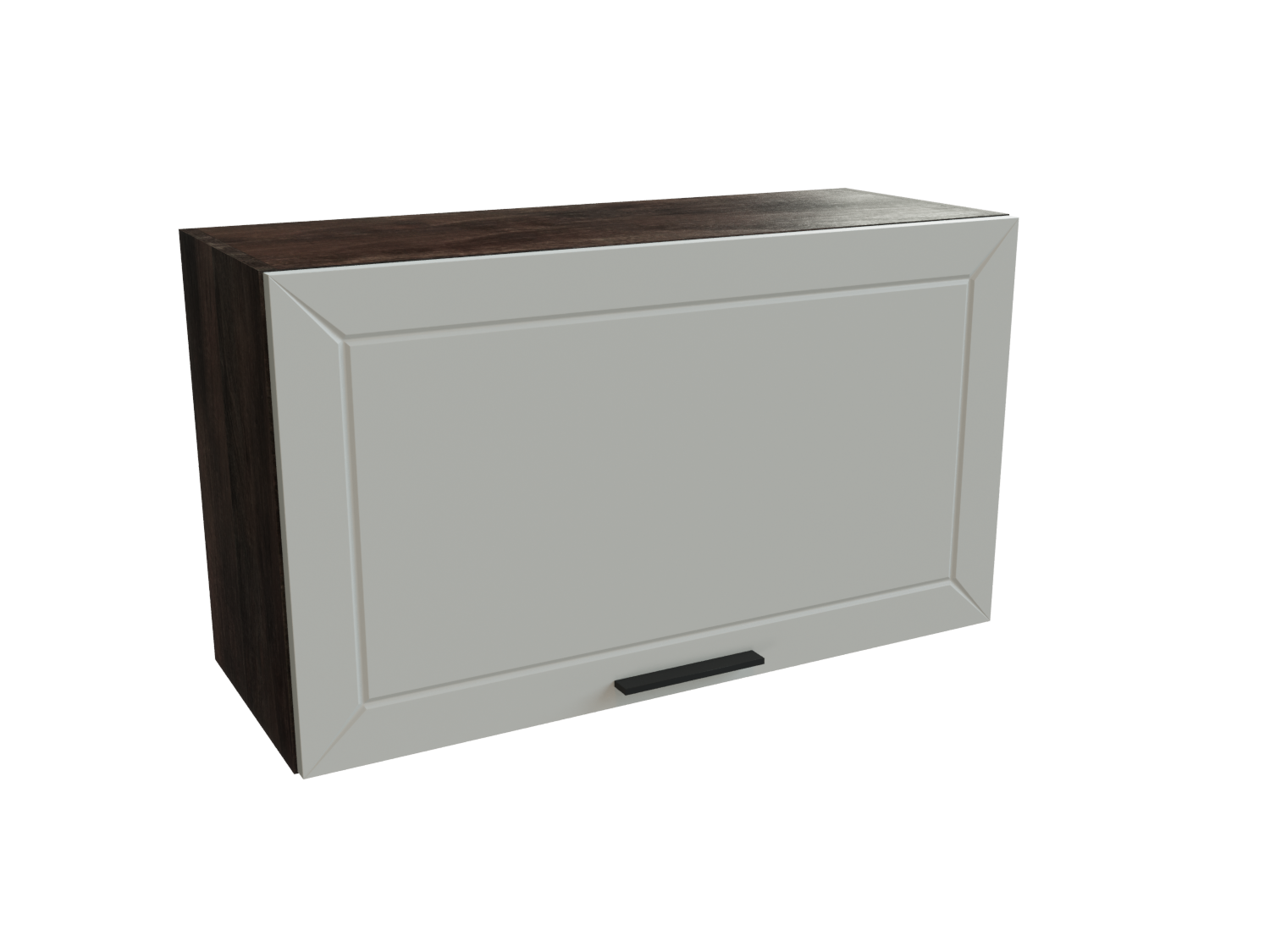 

Шкаф навесной антресоль SURA Глетчер Гейнсборо силк 80x31,8x46 арт.ММК-00000247, Серый