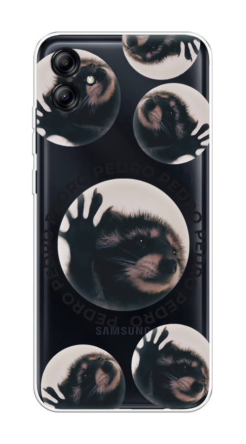 

Чехол на Samsung Galaxy A04e/A042 "Pedro енот", Черный;бежевый;прозрачный, 2107650-1