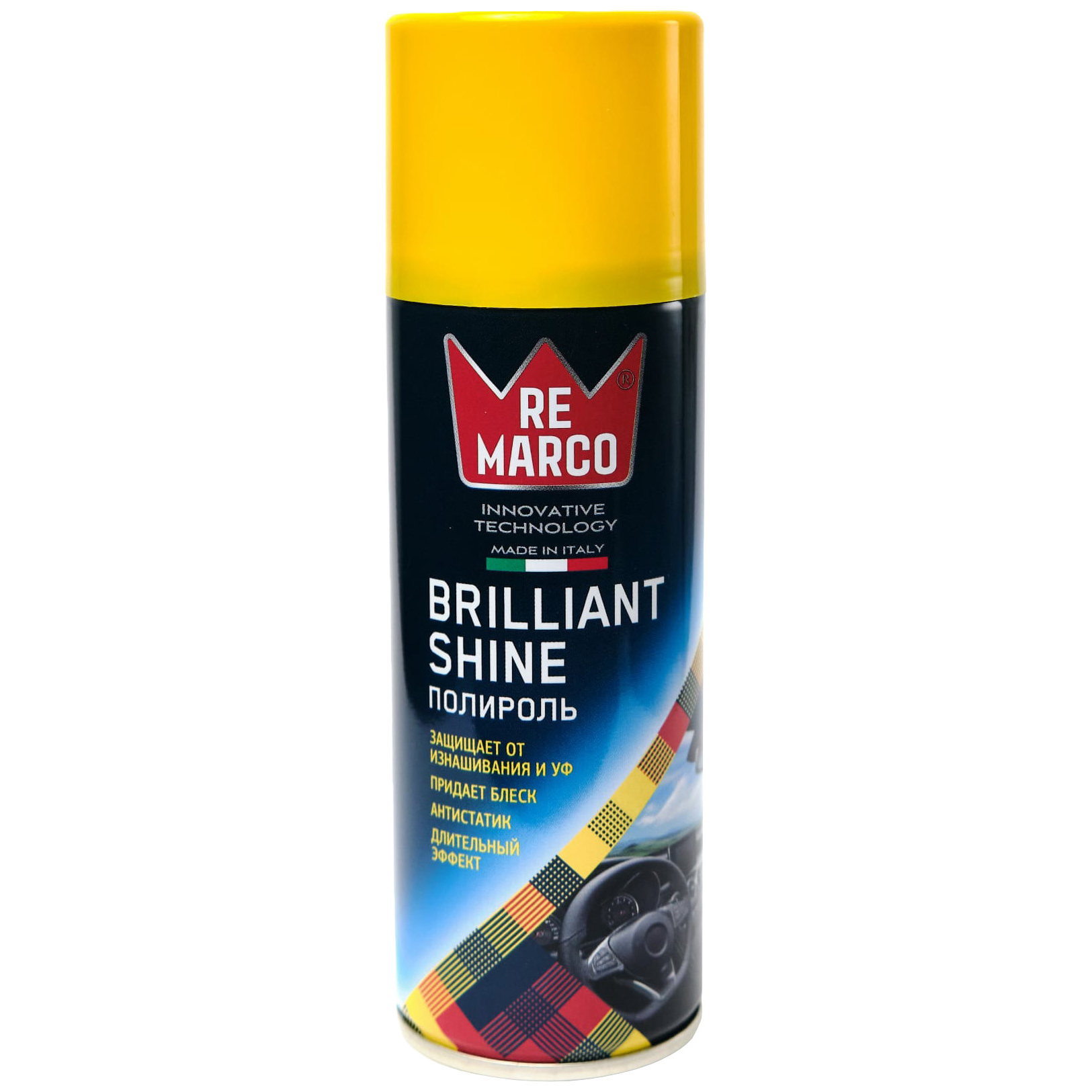 Полироль для пластика RE Marco RM-240 BRILLIANT SHINE- 