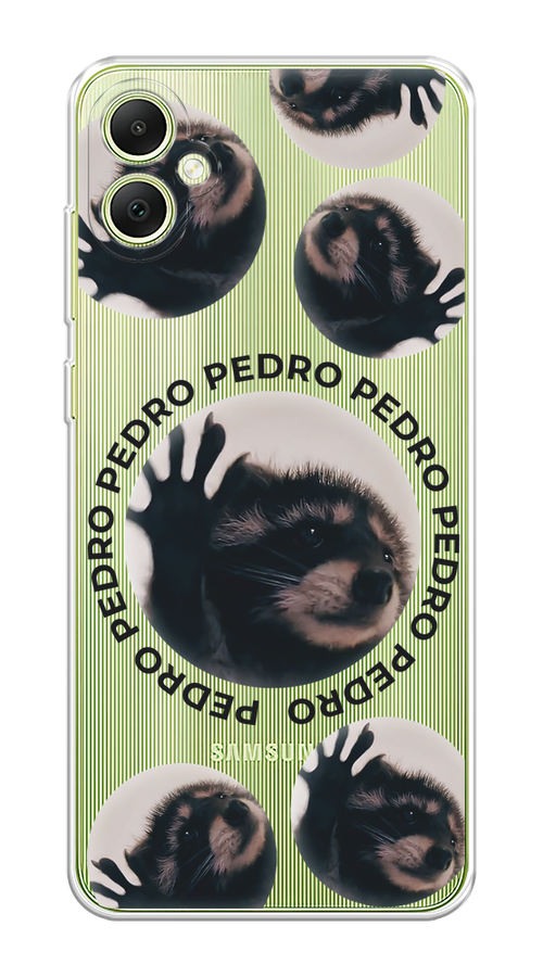 

Чехол на Samsung Galaxy A05 "Pedro енот", Черный;бежевый;прозрачный, 2108750-1
